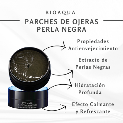 Parches de ojeras Perla negra Bioaqua